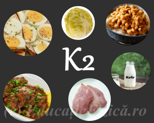 Alimente care conțin vitamina K2